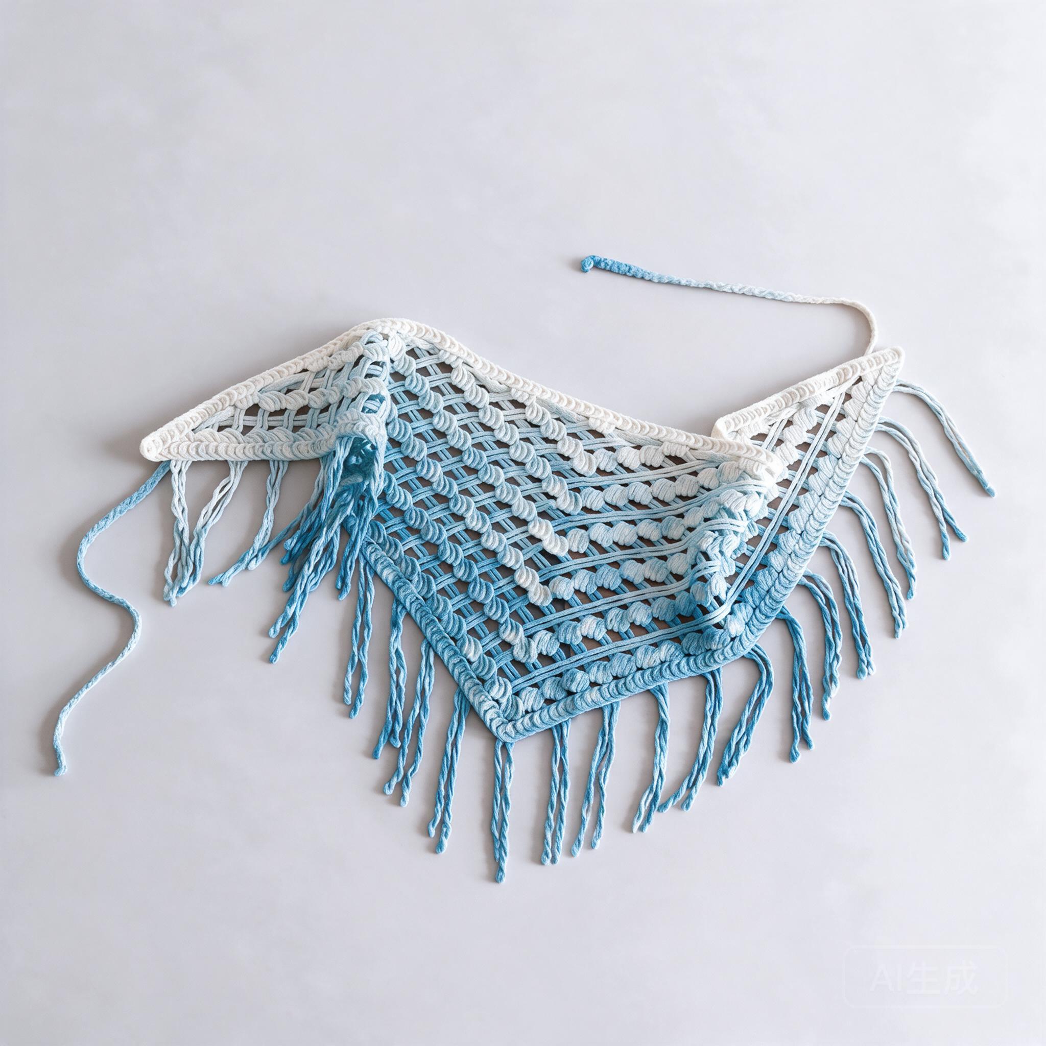 Handmade Tie Dye Crochet Hollo - огляд і ціна Ethnic Boho Fashion