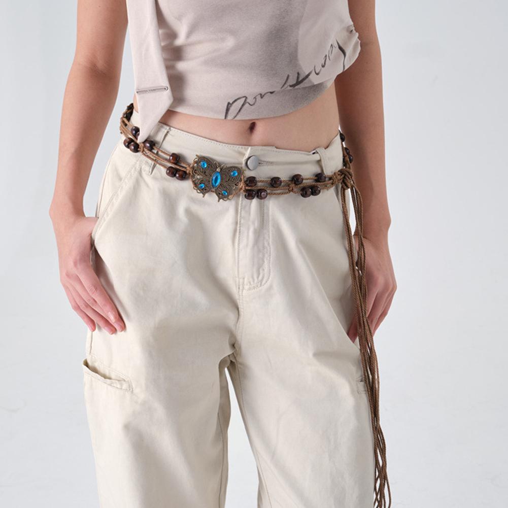 2025 NEW Bohemian Woven Waist  - огляд і ціна Ethnic Fashion Show