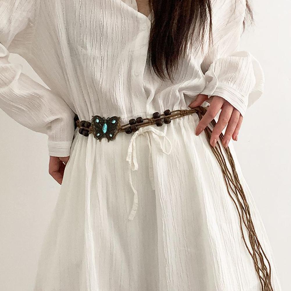 2025 NEW Bohemian Woven Waist  - огляд і ціна Ethnic Fashion Show