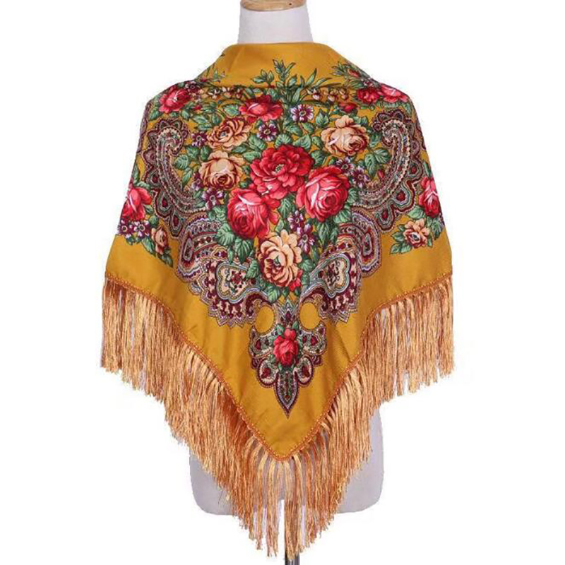 Retro Printed Scarf Winter Boh - огляд і ціна Ethnic Boho Fashion