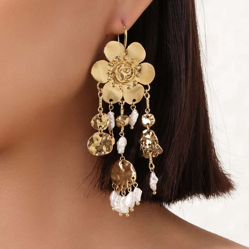 Exaggerated round Floral Pearl - огляд і ціна Ethnic Fashion Show