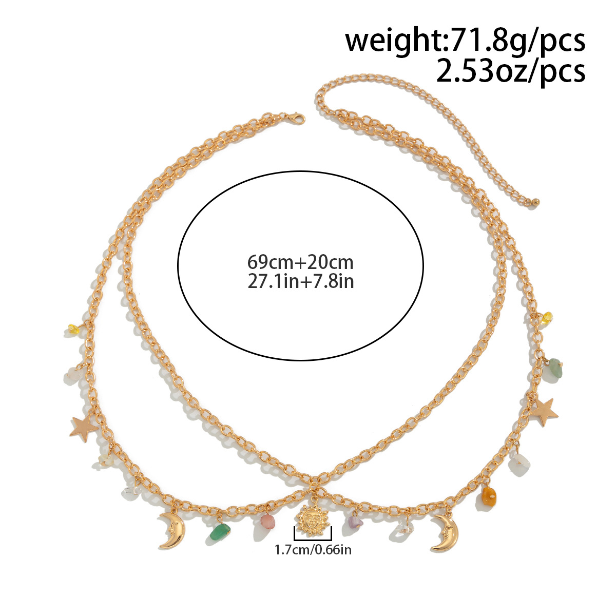 Boho Star Moon Sun Pendant Wai - огляд і ціна Ethnic Boho Fashion