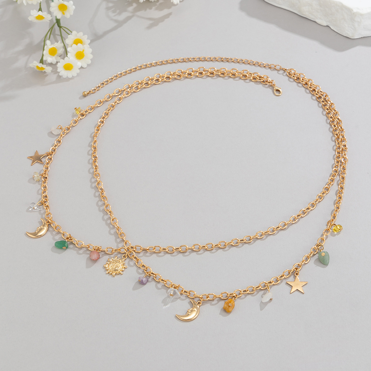 Boho Star Moon Sun Pendant Wai - огляд і ціна Ethnic Boho Fashion