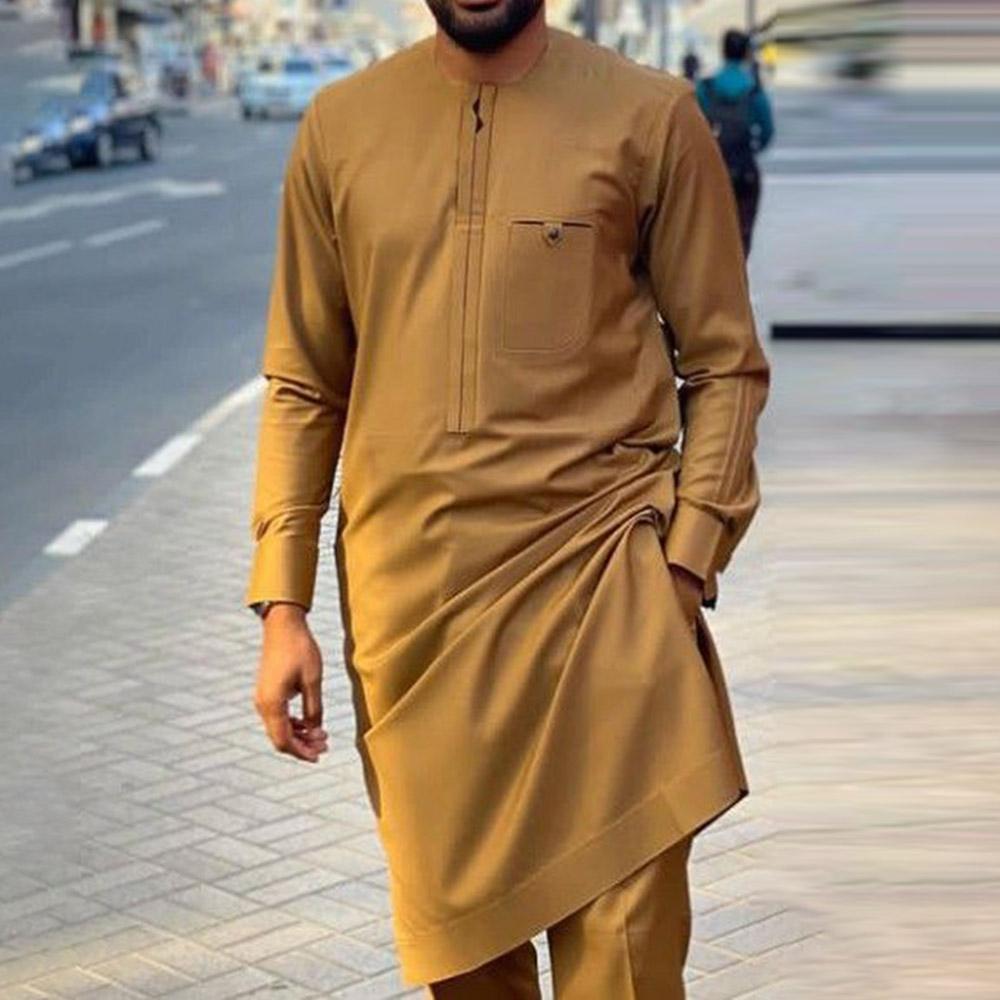 2024 New African Traditional M - огляд і ціна Dashiki Shirt Men