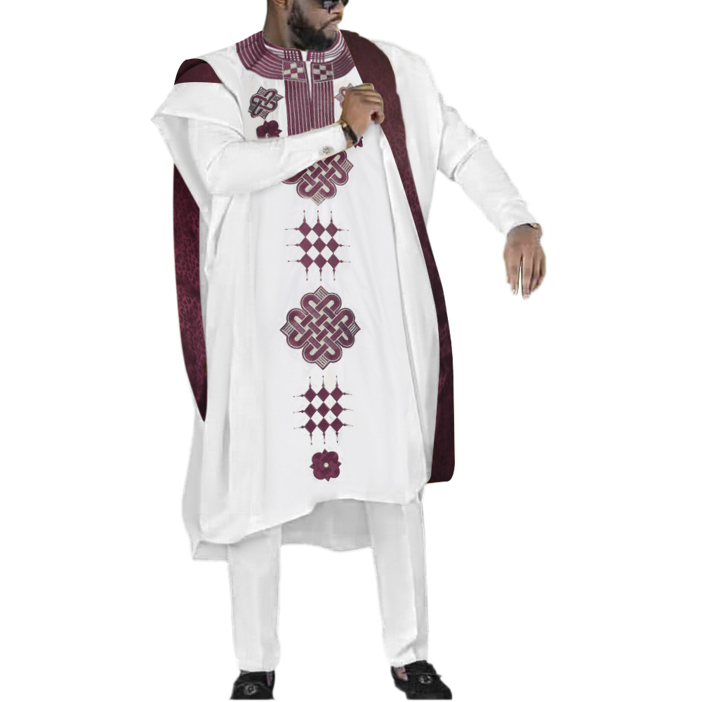 H&D Embroidered Dashiki Agbada - огляд і ціна Dashiki Shirt Men