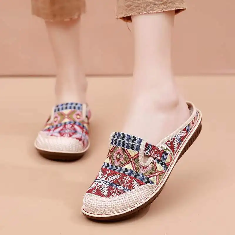 Womens Ethnic Style Slippers F - огляд і ціна Ethnic Fashion Walk