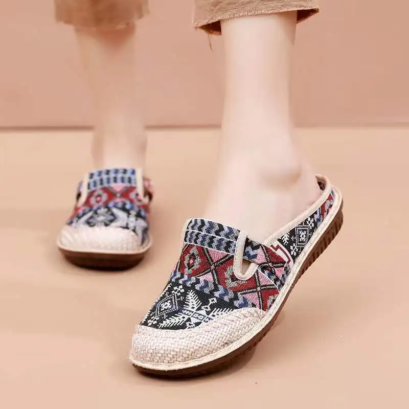 Womens Ethnic Style Slippers F - огляд і ціна Ethnic Fashion Walk
