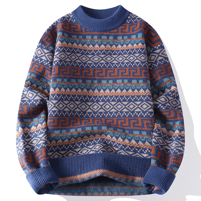 Trendy Men's Round Neck Sweate - огляд і ціна Ethnic Fashion Wear