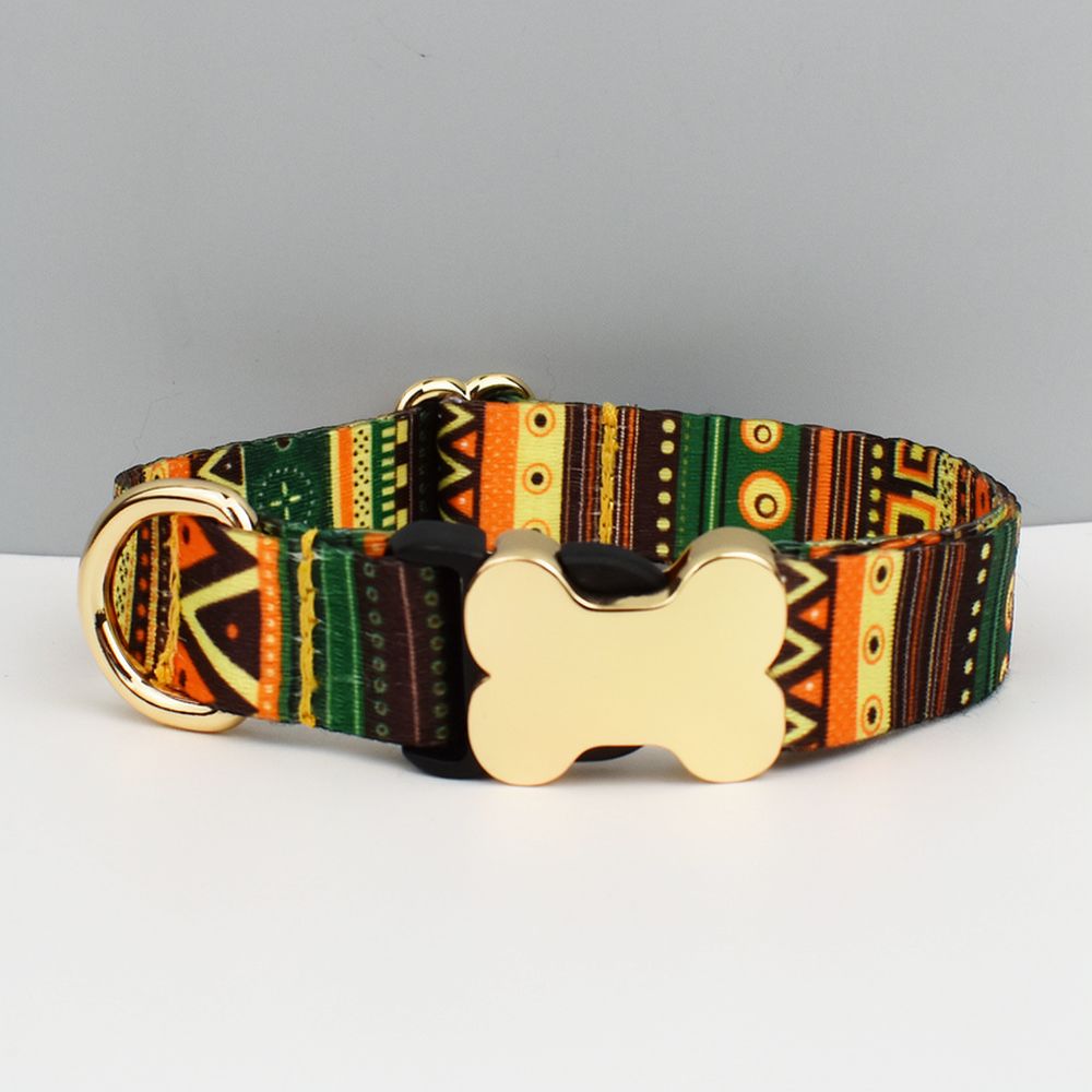 Durable Nylon Dog Collar Ethni - огляд і ціна Ethnic Fashion Walk