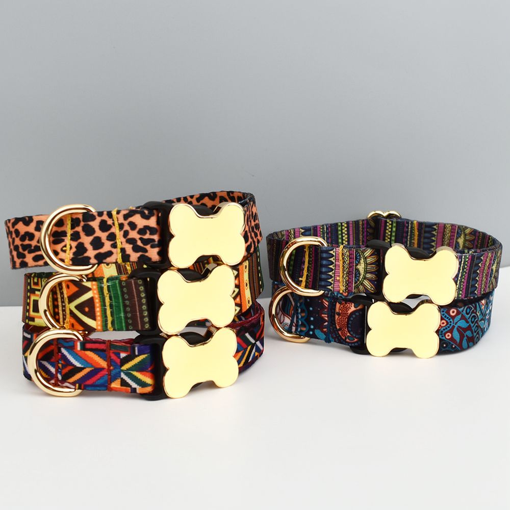 Durable Nylon Dog Collar Ethni - огляд і ціна Ethnic Fashion Walk