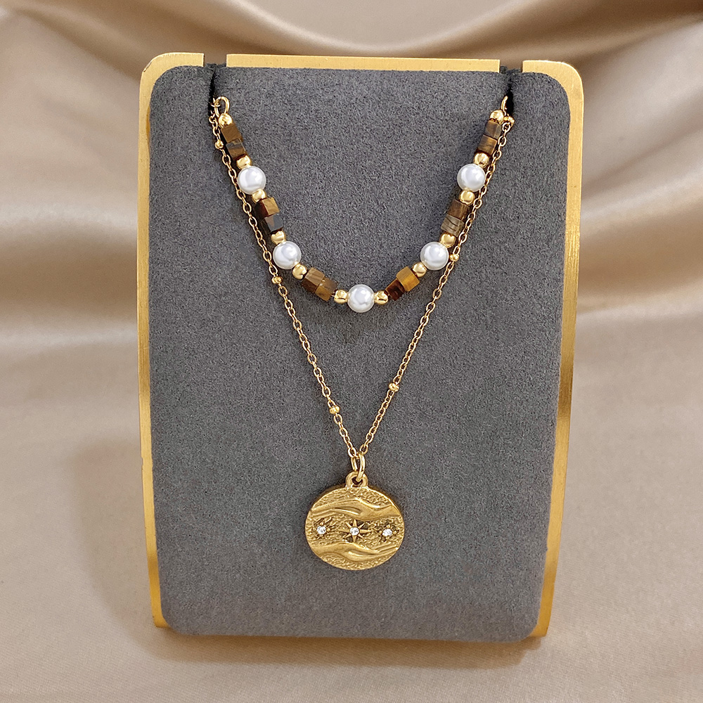 Retro Tiger's Eye Pearl Beaded - огляд і ціна Ethnic Fashion Show