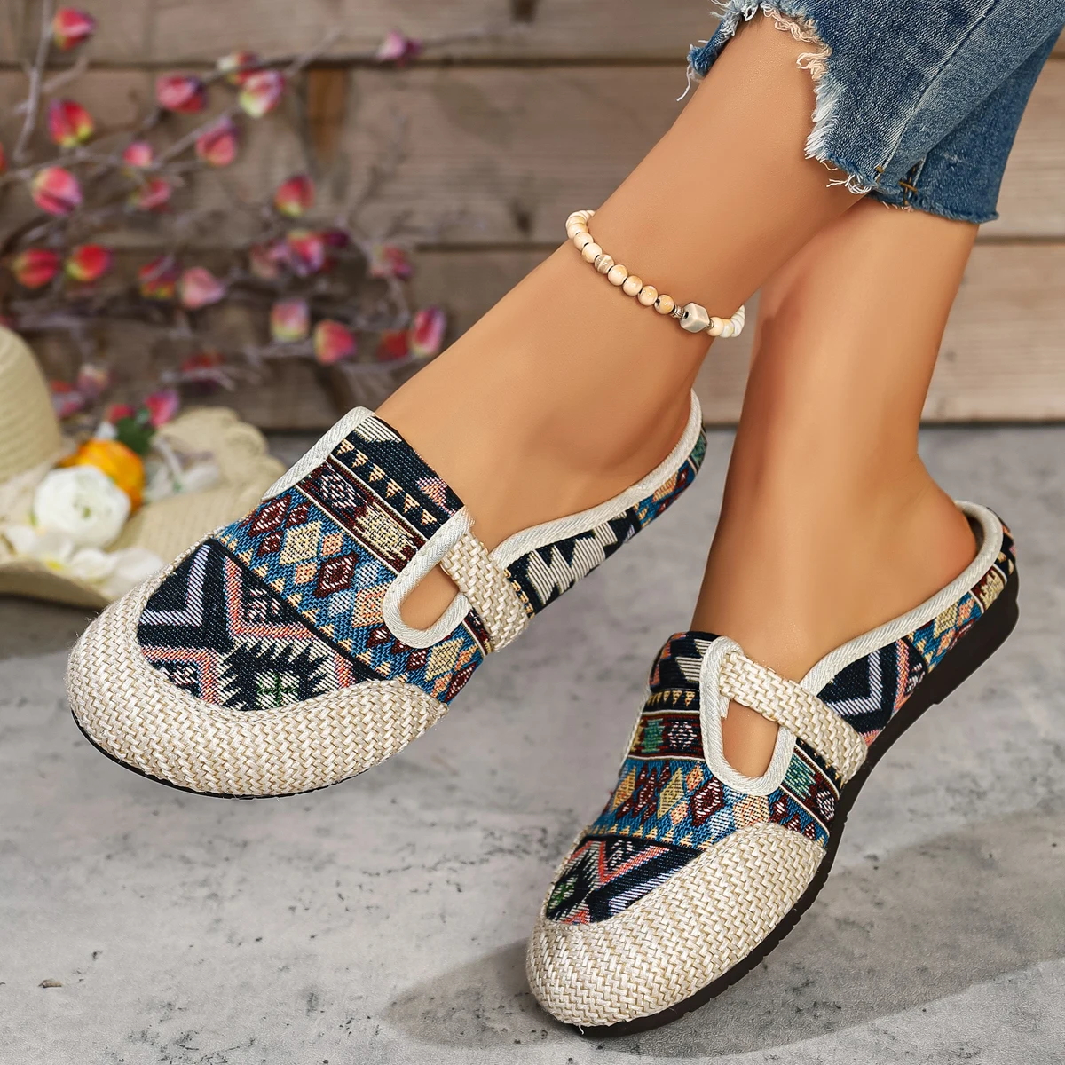 Women's Ethnic Style Slippers  - огляд і ціна Ethnic Fashion Walk