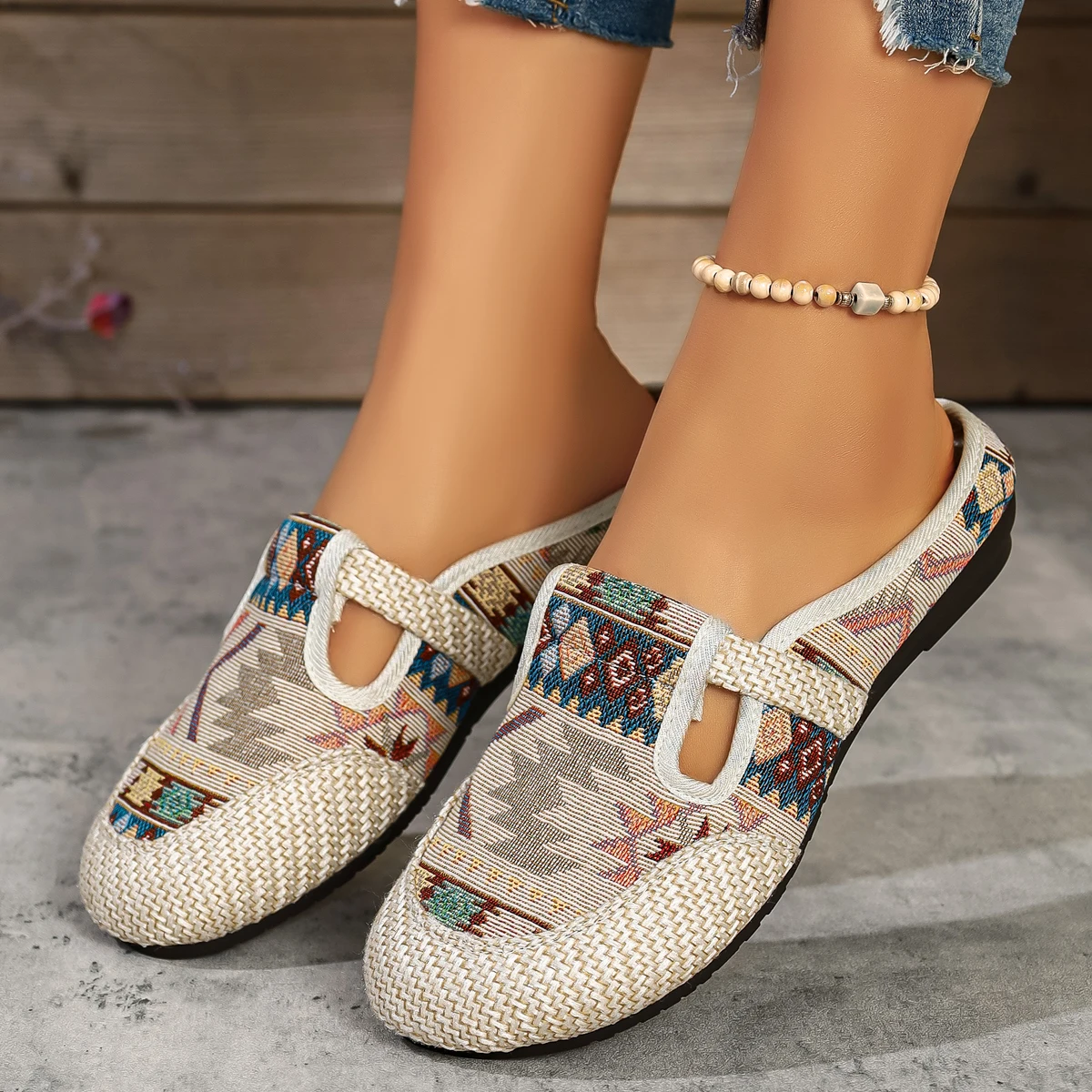 Women's Ethnic Style Slippers  - огляд і ціна Ethnic Fashion Walk